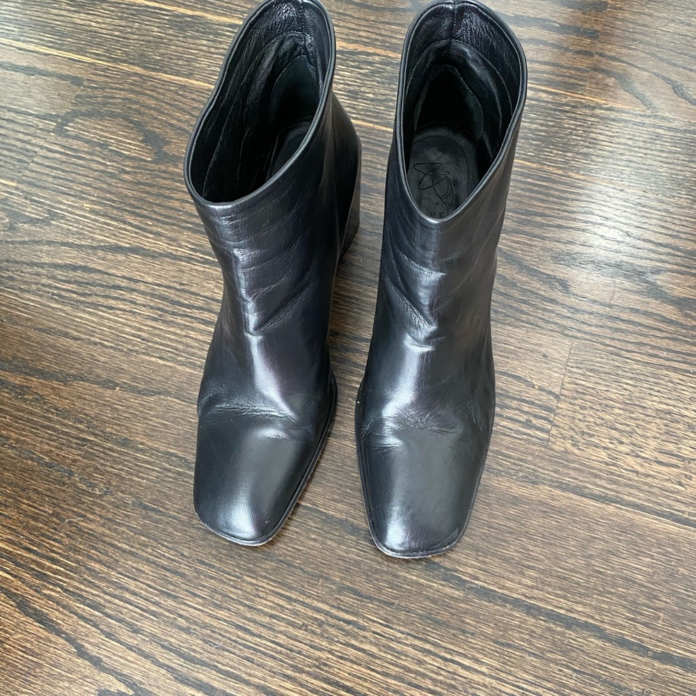 Zéro Maria cornejo black leather boots